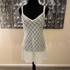 ⭐️ B. Tempt’D Mint Green Med Delicate Lace Slip